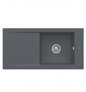 Мойка для кухни Villeroy & Boch Timeline 60 Flat 96,5х47,5 см керамика graphite 67901Fi4