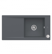 Мойка для кухни Villeroy & Boch Timeline 60 Flat 96,5х47,5 см керамика graphite 67902Fi4