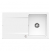 Мийка для кухні Villeroy & Boch Siluet 50 Flat 88х49 см кераміка snow white 33352FKG