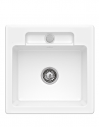 Мийка для кухні Villeroy & Boch Siluet 50 S Flat 49х49 см кераміка white alpin 33451FR1