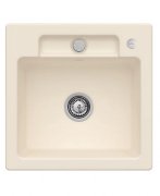 Мийка для кухні Villeroy & Boch Siluet 50 S Flat 49х49 см кераміка ivory 33452FFU