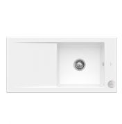 Мийка для кухні Villeroy & Boch Timeline 60 Flat 96,5х47,5 см кераміка snow white 67902FKG
