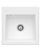 Мойка для кухни Villeroy & Boch Subway 50 S Flat 49х47,5 см керамика stone white 33151FRW