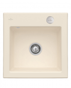 Мийка для кухні Villeroy & Boch Subway 50 S Flat 49х47,5 см кераміка ivory 33152FFU