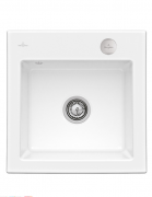 Мойка для кухни Villeroy & Boch Subway 50 S Flat 49х47,5 см керамика snow white 33152FKG
