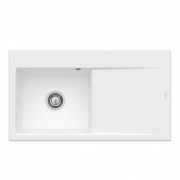 Мойка для кухни Villeroy & Boch Subway Style 50 Flat 88х49 см чаша слева керамика stone white 33521FRW
