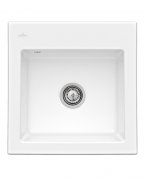 Мойка для кухни Villeroy & Boch Subway 50 S Flat 49х47,5 см керамика white alpin 33151FR1
