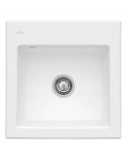 Мойка для кухни Villeroy & Boch Subway 50 S Flat 49х47,5 см керамика stone white 33151FRW