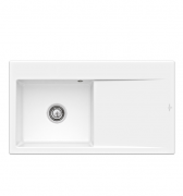 Мийка для кухні Villeroy & Boch Subway Style 50 Flat 88х49 см чаша зліва кераміка white alpin 33521FR1