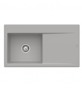 Мийка для кухні Villeroy & Boch Subway Style 50 Flat 88х49 см чаша зліва кераміка fossil 33522FKD