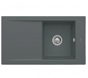 Мийка для кухні Villeroy & Boch Timeline 50 Flat 86,5х47,5 см кераміка graphite 33071Fi4
