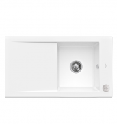 Мийка для кухні Villeroy & Boch Timeline 50 Flat 86,5х47,5 см кераміка white alpin 33072FR1