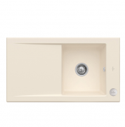 Мийка для кухні Villeroy & Boch Timeline 50 Flat 86,5х47,5 см кераміка ivory 33072FFU