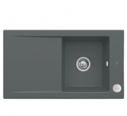 Мийка для кухні Villeroy & Boch Timeline 50 Flat 86,5х47,5 см кераміка graphite 33072Fi4
