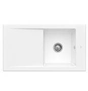 Мийка для кухні Villeroy & Boch Timeline 50 Flat 86,5х47,5 см кераміка snow white 33071FKG