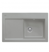 Мойка для кухни Villeroy & Boch Subway 45 Flat 74,5х47,5 см чаша справа керамика fossil 67141FKD