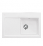 Мийка для кухні Villeroy & Boch Subway 45 Flat 74,5х47,5 см чаша справа кераміка stone white 67141FRW