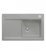 Мойка для кухни Villeroy & Boch Subway 45 Flat 74,5х47,5 см чаша справа керамика fossil 67142FKD