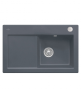 Мийка для кухні Villeroy & Boch Subway 45 Flat 74,5х47,5 см чаша справа кераміка graphite 67142Fi4