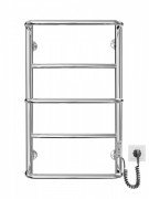 Електричний полотенцесушитель MARIO Люкс HP-I 650х430/150 TR K полірована сталь 4820111356560
