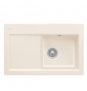 Мийка для кухні Villeroy & Boch Subway 45 Flat 74,5х47,5 см чаша справа кераміка crema 67141FKR