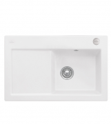 Мийка для кухні Villeroy & Boch Subway 45 Flat 74,5х47,5 см чаша справа кераміка stone white 67142FRW