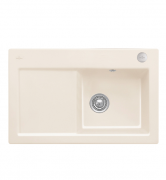 Мийка для кухні Villeroy & Boch Subway 45 Flat 74,5х47,5 см чаша справа кераміка crema 67142FKR