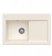 Мойка для кухни Villeroy & Boch Subway 45 Flat 74,5х47,5 см чаша слева керамика crema 67721FKR