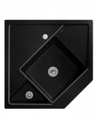 Мийка для кухні Villeroy & Boch Monumentum кутова 89,6х89,6 см кераміка chromit 330302J0