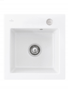 Мойка для кухни Villeroy & Boch Subway 45 XS Flat 44х47,5 см керамика snow white 67812FKG