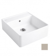 Мийка для кухні Villeroy & Boch Single-bowl sink 59,5х63 см кераміка almond 632061AM