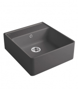 Мийка для кухні Villeroy & Boch Single-bowl sink 59,5х63 см кераміка graphite 632061i4