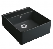 Мийка для кухні Villeroy & Boch Single-bowl sink 59,5х63 см кераміка ebony 632062S5