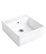 Мийка для кухні Villeroy & Boch Single-bowl sink 59,5х63 см кераміка white pearl 632062KT