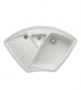 Мойка для кухни Villeroy & Boch Arena Corner 97,5х62,5 см керамика steam 672901SM