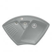 Мийка для кухні Villeroy & Boch Arena Corner 97,5х62,5 см кераміка stone 672902SL