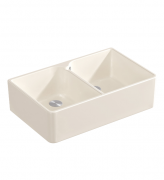 Мийка для кухні Villeroy & Boch Farmhouse 80 X подвійна 79,5х50 см кераміка crema 638001KR