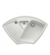 Мойка для кухни Villeroy & Boch Arena Corner 97,5х62,5 см керамика steam 672901SM