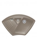 Мойка для кухни Villeroy & Boch Arena Corner 97,5х62,5 см керамика timber 672901TR