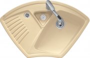 Мийка для кухні Villeroy & Boch Arena Corner 97,5х62,5 см кераміка almond 672902AM