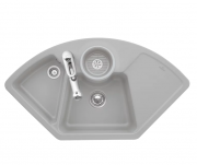 Мойка для кухни Villeroy & Boch Solo Corner 107,5х60 см керамика fossil 670801KD