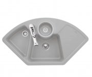 Мийка для кухні Villeroy & Boch Solo Corner 107,5х60 см кераміка fossil 670801KD