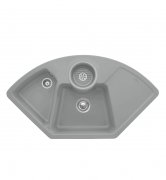 Мийка для кухні Villeroy & Boch Solo Corner 107,5х60 см кераміка stone 670801SL