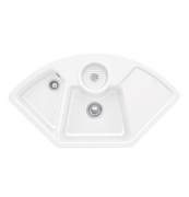 Мойка для кухни Villeroy & Boch Solo Corner 107,5х60 см керамика snow white 670801KG
