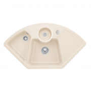 Мойка для кухни Villeroy & Boch Solo Corner 107,5х60 см керамика ivory 670802FU