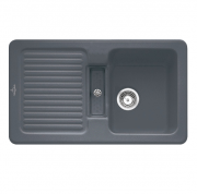 Мойка для кухни Villeroy & Boch Condor 50 86х51 см керамика graphite 673201i4