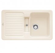 Мийка для кухні Villeroy & Boch Condor 50 86х51 см кераміка ivory 673201FU