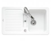 Мойка для кухни Villeroy & Boch Condor 50 86х51 см керамика white alpin 673202R1