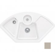 Мойка для кухни Villeroy & Boch Solo Corner 107,5х60 см керамика almond 670802AM