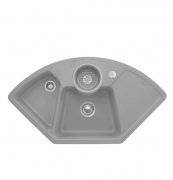 Мийка для кухні Villeroy & Boch Solo Corner 107,5х60 см кераміка stone 670802SL